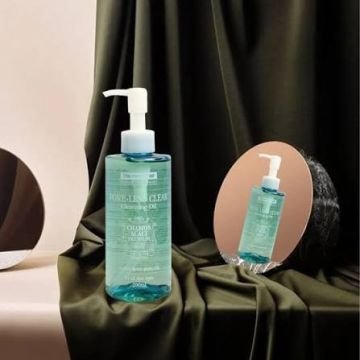 Chamos Premium Pore-Less Clear Cleansing Oil — Премиальное гидрофильное масло для глубокого очищения пор и снятия макияжа