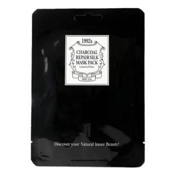 Очищающая шелковая маска Chamos CHARCOAL REPAIR SILK MASK PACK Очищающая шелковая маска Chamos CHARCOAL REPAIR SILK MASK PACK