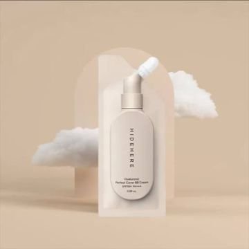Гиалуроновый BB-крем с идеальным покрытием HIDEHERE Hyaluronic Perfect Cover BB Cream SPF50 Гиалуроновый BB-крем с идеальным покрытием HIDEHERE Hyaluronic Perfect Cover BB Cream SPF50