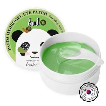 Гидрогелевые патчи для глаз с муцином улитки LookAtMe Panda Hydro-gel Eye Patch (Snail) 