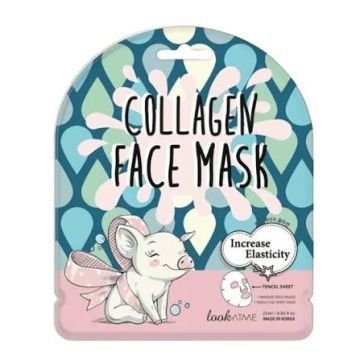 Тканевая маска для лица с коллагеном LookAtMe Collagen Face Mask Тканевая маска для лица с коллагеном LookAtMe Collagen Face Mask
