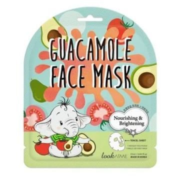 Тканевая маска для лица с гуакамоле LookAtMe Guacamole Face Mask Тканевая маска для лица с гуакамоле LookAtMe Guacamole Face Mask