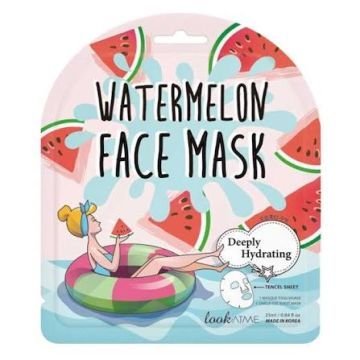Тканевая маска для лица с экстрактом арбуза LookAtMe Watermelon Face Mask Тканевая маска для лица с экстрактом арбуза LookAtMe Watermelon Face Mask