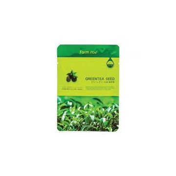 Тканевая маска для лица с семенами зеленого чая FarmStay Visible Difference Mask Sheet Green Tea Seed Тканевая маска для лица с семенами зеленого чая FarmStay Visible Difference Mask Sheet Green Tea Seed