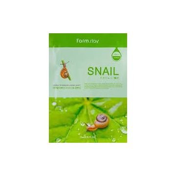 Тканевая маска для лица с муцином улитки FarmStay Visible Difference Mask Sheet Snail Тканевая маска для лица с муцином улитки FarmStay Visible Difference Mask Sheet Snail