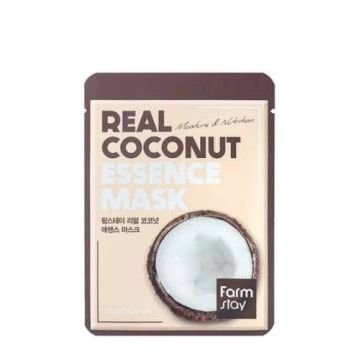 Тканевая маска для лица с экстрактом кокоса FarmStay Real Coconut Essence Mask Тканевая маска для лица с экстрактом кокоса FarmStay Real Coconut Essence Mask