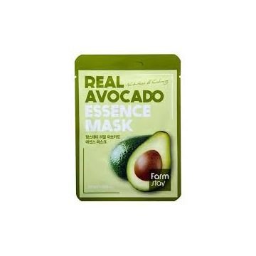 Тканевая маска для лица с экстрактом авокадо FarmStay Real Avocado Essence Mask Тканевая маска для лица с экстрактом авокадо FarmStay Real Avocado Essence Mask