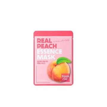 Тканевая маска для лица с экстрактом персика FarmStay Real Peach Essence Mask Тканевая маска для лица с экстрактом персика FarmStay Real Peach Essence Mask