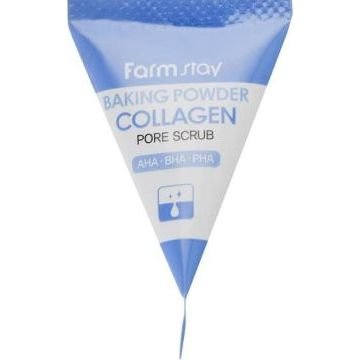Скраб для лица с содой и коллагеном FarmStay Baking Powder Collagen Pore Scrub (7 г) Скраб для лица с содой и коллагеном FarmStay Baking Powder Collagen Pore Scrub (7 г)