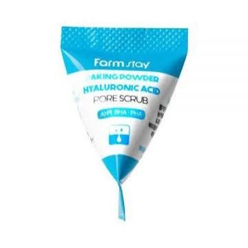 Скраб для лица с содой и гиалуроновой кислотой FarmStay Baking Powder Hyaluronic Acid Pore Scrub (7 г) Скраб для лица с содой и гиалуроновой кислотой FarmStay Baking Powder Hyaluronic Acid Pore Scrub (7 г)
