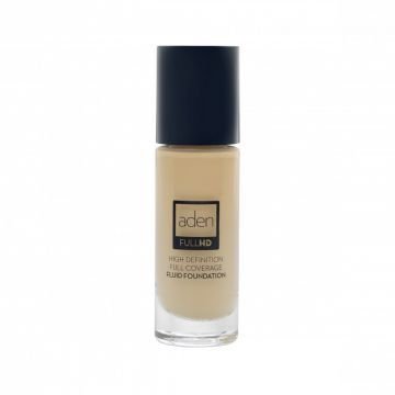 Тональный крем-флюид 02 Ivory Full HD Flouid Foundation ADEN Тональный крем-флюид 02 Ivory Full HD Flouid Foundation ADEN