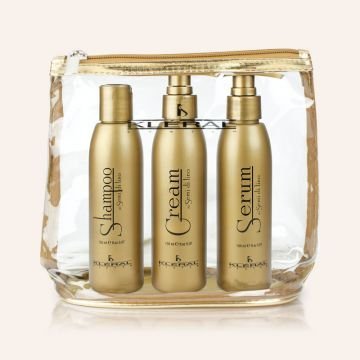 Kleral System Semi Di Lino (sham/150ml + cr/150ml + serum/150ml + bag) Kleral System Semi Di Lino (sham/150ml + cr/150ml + serum/150ml + bag)