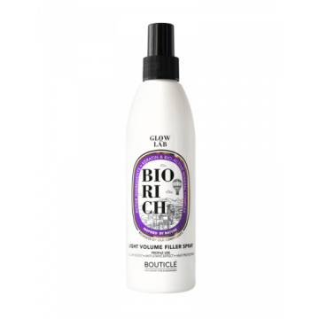 НЕСМЫВАЕМЫЙ СПРЕЙ УПЛОТНИТЕЛЬ ДЛЯ ПРИДАНИЯ ОБЪЕМА С АНТИСТАТИЧЕСКИМ ЭФФЕКТОМ, БИОАКТИВНЫМ МИНЕРАЛЬНЫМ КОМПЛЕКСОМ И КЕРАТИНОМ