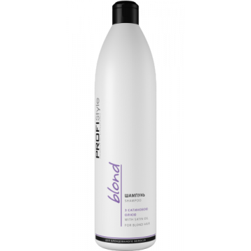 ШАМПУНЬ С САТИНОВЫМ МАСЛОМ BLOND ШАМПУНЬ С САТИНОВЫМ МАСЛОМ BLOND