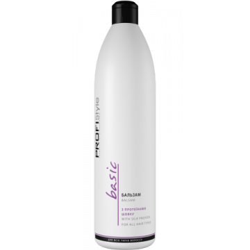 БАЛЬЗАМ С ПРОТЕИНАМИ ШЕЛКА BASIC БАЛЬЗАМ С ПРОТЕИНАМИ ШЕЛКА BASIC