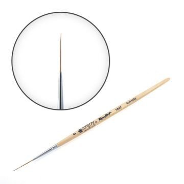 КИСТЬ ДЛЯ РОСПИСИ ENJOY BY ROUBLOFF ЛАЙНЕР ДЛЯ ТОНКИХ ЛИНИЙ 1040 №0 КИСТЬ ДЛЯ РОСПИСИ ENJOY BY ROUBLOFF ЛАЙНЕР ДЛЯ ТОНКИХ ЛИНИЙ 1040 №0