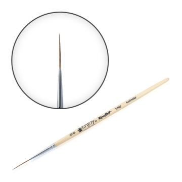 КИСТЬ ДЛЯ РОСПИСИ ROUBLOFF ЛАЙНЕР Д/ТОНКИХ ЛИНИЙ 1040 №00 КИСТЬ ДЛЯ РОСПИСИ ROUBLOFF ЛАЙНЕР Д/ТОНКИХ ЛИНИЙ 1040 №00