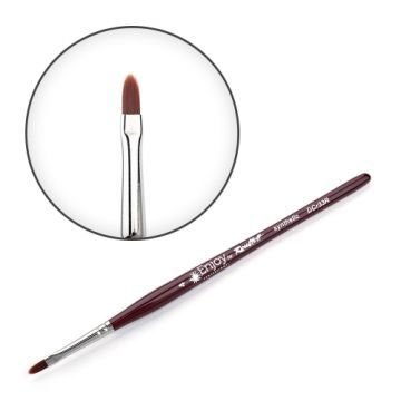 КИСТЬ ОВАЛ 4 ENJOY BY ROUBLOFF DСR33R ВИШНЕВАЯ КИСТЬ ОВАЛ 4 ENJOY BY ROUBLOFF DСR33R ВИШНЕВАЯ