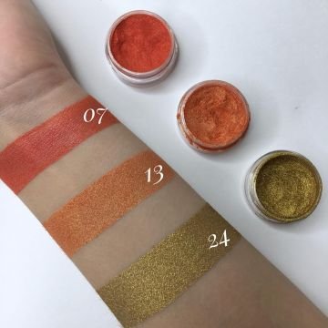 Пигмент/тени для век / Pigment Powder 24 Metal Gold