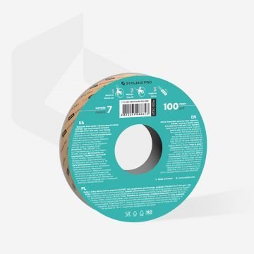 Запасной блок файл-ленты papmAm белый EXPERT 100 грит для пластиковой катушки Запасной блок файл-ленты papmAm белый EXPERT 100 грит для пластиковой катушки