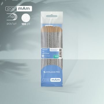 Сменные файлы papmAm на деревянной основе SMART 22 150 грит (10 шт) Сменные файлы papmAm на деревянной основе SMART 22 150 грит (10 шт)