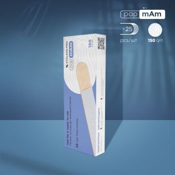 Сменные файлы белые papmAm на деревянной основе EXPERT 22 150 грит (25 шт) Сменные файлы белые papmAm на деревянной основе EXPERT 22 150 грит (25 шт)