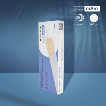 Сменные файлы белые papmAm на деревянной основе EXPERT 22 180 грит (25 шт) Сменные файлы белые papmAm на деревянной основе EXPERT 22 180 грит (25 шт)