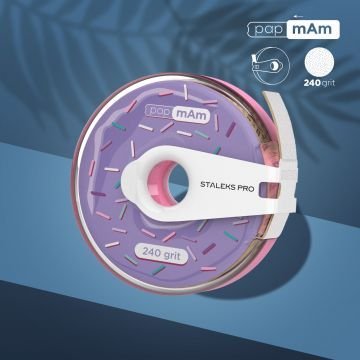 Сменный файл-лента papmAm белый EXPERT 240 грит в пластиковой катушке