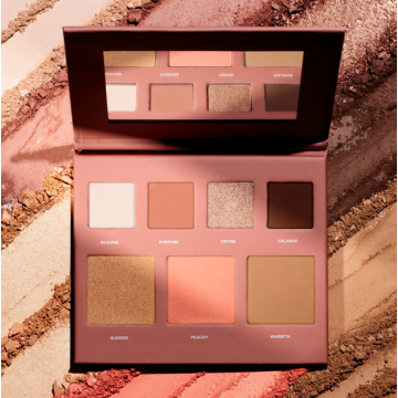 GET THE GLOW LOOK Multi-function face and eye makeup palette