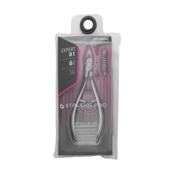 Кусачки профессиональные для кожи STALEKS EXPERT 81 6 mm Кусачки профессиональные для кожи STALEKS EXPERT 81 6 mm