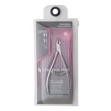 Кусачки профессиональные для кожи STALEKS EXPERT 91 7 mm Кусачки профессиональные для кожи STALEKS EXPERT 91 7 mm