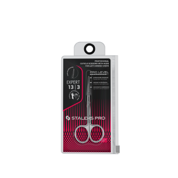 Ножницы для кутикулы для левшей профессиональные STALEKS PRO EXPERT 13 TYPE 3 Ножницы для кутикулы для левшей профессиональные STALEKS PRO EXPERT 13 TYPE 3