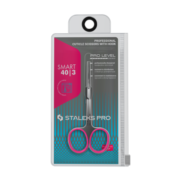 Ножницы для кутикулы профессиональные Staleks PRO SMART 40/3 