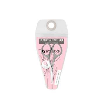 Ножницы для ногтей STALEKS BEAUTY and CARE 10 TYPE 2 матовые