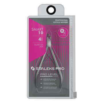 Кусачки для кутикулы профессиональные Staleks PRO SMART 10 (NS-10-4) 
