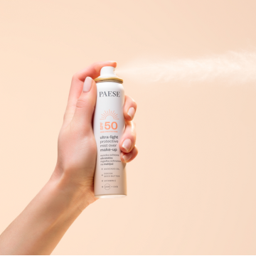 Ultra-light protective mist over make-up SPF 50